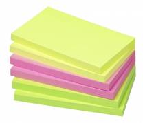 Notes Info brilliant mix 125x75mm 6blk/pak