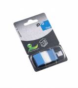 Indexfaner Info bl&aring; 25x43mm 50stk/pak