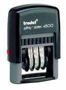 Datostempel Trodat 4800 sort 3x20mm dato