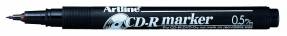 CD/DVD marker Artline EK883/1B sort blisterkort