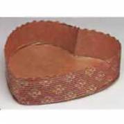 Bageform hjerteform175x175x45mm G9F09009 600stk/pak