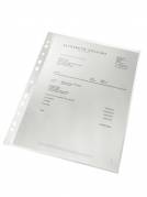 Plastlomme Leitz Recycle A4 100my m/præg 100stk/pak