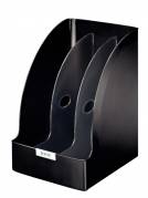Tidsskriftssamler Leitz A4 Plus Jumbo sort plast