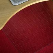 Stoleunderlag 120x150cm Poly- carb, m/pigge lige kant 1,5mm