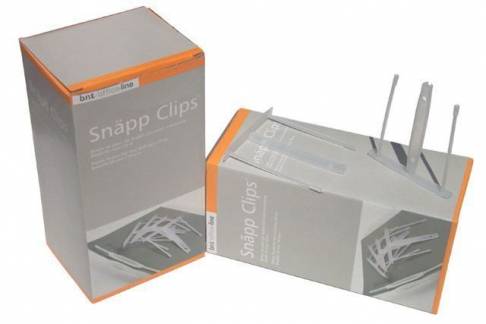 Snapbinder natur 80mm 50stk/pak