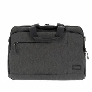 Computertaske 14" Pierre New Classic Line Nylon gråbrun