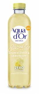 Mineralvand Aqua d'Or 0,5l Hyldebl./Lemonade m/brus 12stk/pak