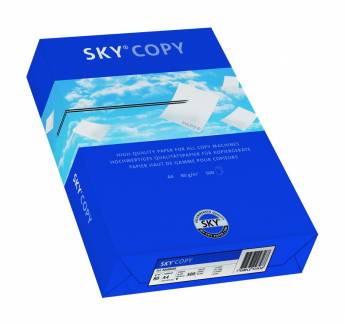 Kopipapir SKY Copy A4 80g m/huller hvid 500ark/pak
