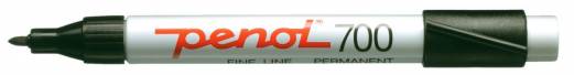 Marker Penol 700 sort 1,5mm