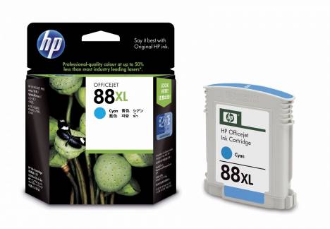 Bl&aelig;kpatron HP C9391A cyan No. 88 XL