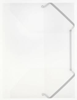 Plastmapper C4 OD klar m/3 klapper & elastik.
