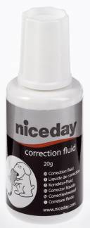 Korrektionslak niceday hvid 20ml hurtigt&oslash;rrende 815354