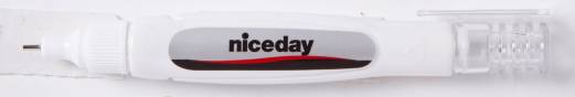Korrektionspen niceday hvid flydende slettelak 861540