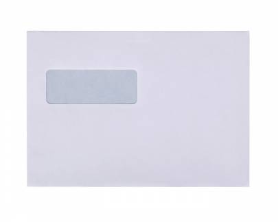 Kuverter m/rude hvid 155x220mm M5 Mailman P&S 10192 500tk/pak