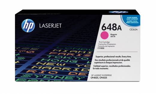 Color LaserJet 648A magenta toner