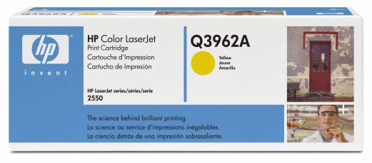 Color LaserJet Q3962A yellow HC toner