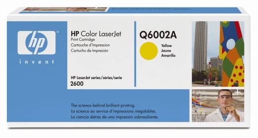 Color LaserJet 124A yellow toner