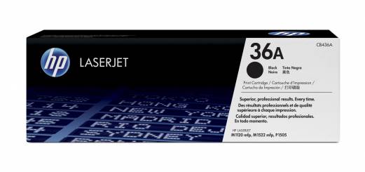 LaserJet 36A black toner(2) dual-pack