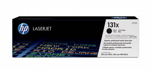 Color LaserJet 131X black toner HC