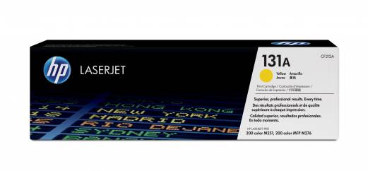 Color LaserJet 131A yellow toner