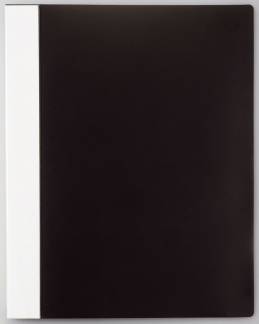 Demonstrationsmappe A4 sort Office Depot m/10 lommer