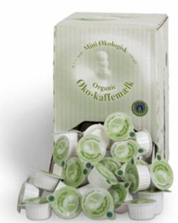 Kaffem&aelig;lk &oslash;kologisk 0,5% 10ml i brik 100stk/kar