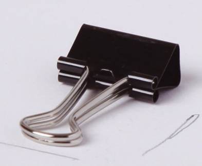 Papirklemmer Office DEPOT 19mm Foldback 12stk/pak