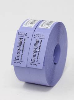 Entrebillet lilla nr.54 30x63mm 1000stk