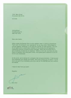 Plastomslag Office DEPOT A4 0,12mm m/pr&aelig;g gr&oslash;n 100stk/pak