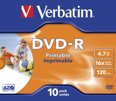 DVD-R 16x 4,7GB Printable (10)