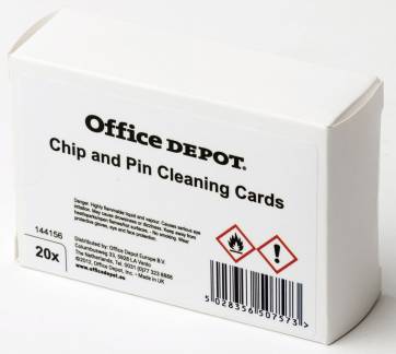 Rensekort Office DEPOT Chip og magnet 20stk/pk