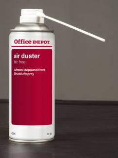 Sprayduster Office DEPOT trykluft brændbar 400ml/ds