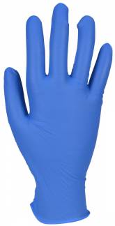 Nitrilhandske Ultra-Sensitive X-large bl&aring; pudderfri 100stk/pak