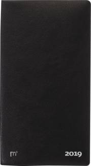WeekPlanner City uge vinyl sort 9,5x17cm tv&aelig;rformat 19 1780 00