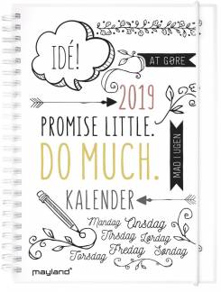Doodle kalender A5 uge 15x21cm h&oslash;jformat 19 2270 00