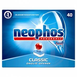 Maskinopvasketabs Neophos Powerball 40tabs