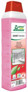 Sanitetsrengøring sur SANET Zitrotan m/parfume 1l rød
