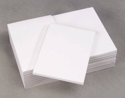 Affaldsblokke limet ulinieret 105x148mm 60g 80bl/stk