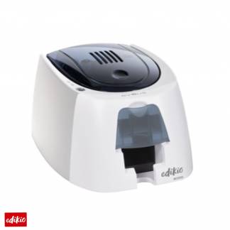 Kortprinter Edikio Access m/starts&aelig;t sort farveb&aring;nd + 100 hvide kort