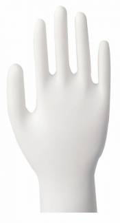 Latexhandsker Classic large hvid pudret 100stk/pak