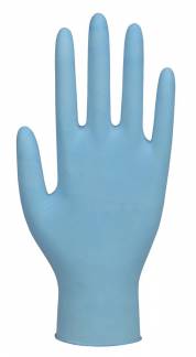 Latexhandsker Classic large bl&aring; pudret 100stk/pak