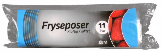 Fryseposer 290x540mm 11 100ps/rl m/skrivefelt