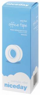 Tape niceday klar 19mmx33m kerne &Oslash;25mm 1526886