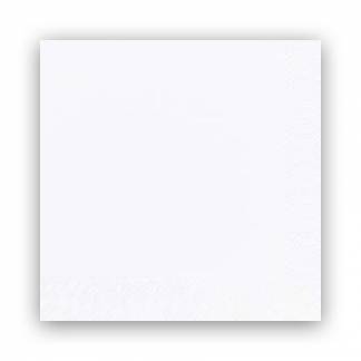 Servietter Duni 1/8-foldet 2-lags hvid 40cm 1200stk/kar 4x300stk/kar