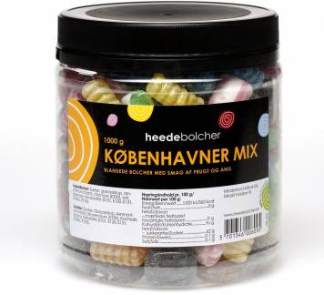 Bolcher k&oslash;benhavnerblanding Heede Bolcher 1kg/pak
