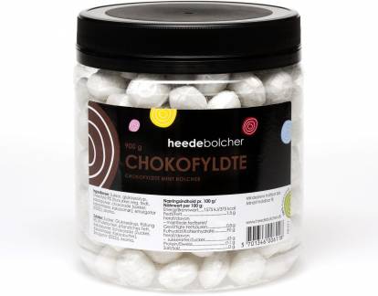 Bolcher chokoladefyldte Heede Bolcher 900gr/pak
