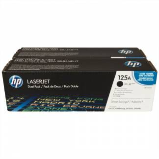 Color LaserJet 125A black(2) dual-pack