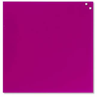Glastavle Naga magnetisk 450x450mm pink