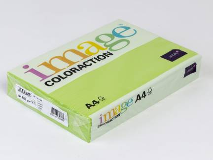 Kopipapir Image Coloraction A4 80g limegr&oslash;n 66 500ark/pk