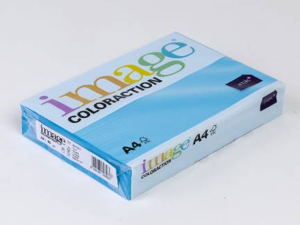 Kopipapir Image Coloraction A4 80g turkisbl&aring; 77 500ark/pk